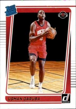 Usman Garuba Houston Rockets 2021/22 Panini Donruss Basketball Base Rated Rookie #238