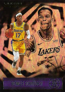 Dennis Schroder Los Angeles Lakers 2020/21 Panini Illusions Basketball #57