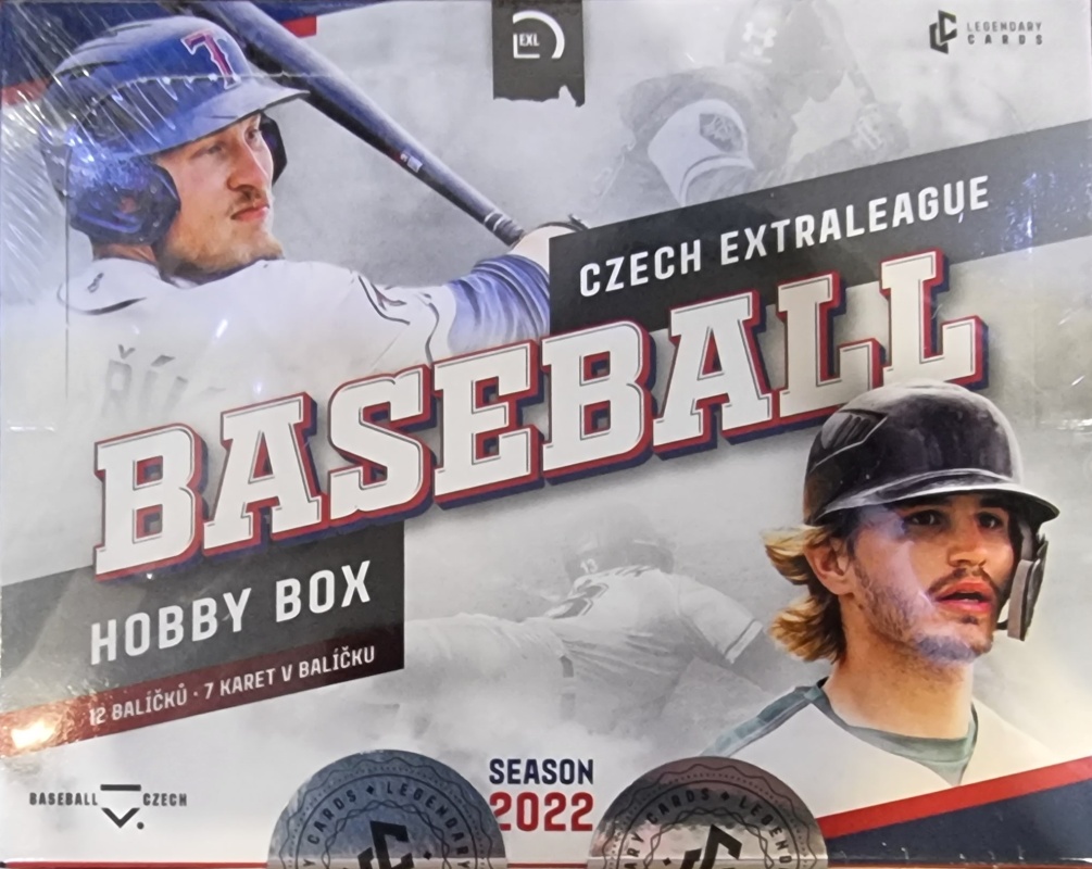 Legendary Cards Baseball Czech Extraleague 2022 Hobby Box