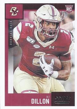 AJ Dillon Boston College Eagles 2020 Panini Score NFL Rookies #371