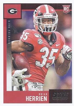 Brian Herrien Georgia Bulldogs 2020 Panini Score NFL Rookies #374