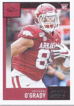 Cheyenne O'Grady Arkansas Razorbacks 2020 Panini Score NFL Rookies #402