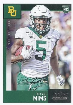 Denzel Mims Baylor Bears 2020 Panini Score NFL Rookies #419