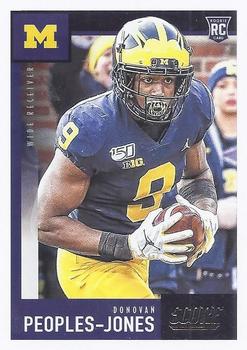 Donovan Peoples-Jones Michigan Wolverines 2020 Panini Score NFL Rookies #422