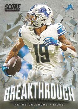 Kenny Golladay Detroit Lions 2020 Panini Score NFL Breakthrough #B-KG