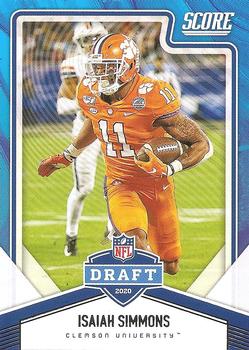 Isaiah Simmons Clemson Tigers 2020 Panini Score NFL NFL Draft #NFL-19
