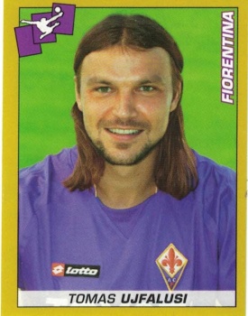 Tomas Ujfalusi Fiorentina samolepka Calciatori 2007/08 Panini #103