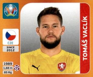 Tomas Vaclik Czech Republic samolepka EURO 2020 Tournament edition #381