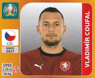 Vladimir Coufal Czech Republic samolepka EURO 2020 Tournament edition #386