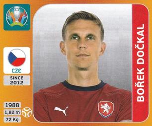 Borek Dockal Czech Republic samolepka EURO 2020 Tournament edition #391
