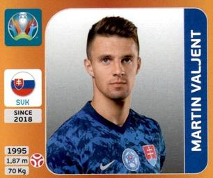Martin Valjent Slovakia samolepka EURO 2020 Tournament edition #500
