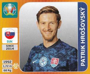 Patrik Hrosovsky Slovakia samolepka EURO 2020 Tournament edition #506