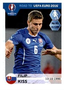 Filip Kiss Slovakia samolepka Road to EURO 2016 #311