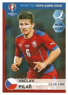Vaclav Pilar Czech Republic samolepka Road to EURO 2016 #45