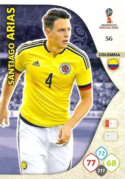 Santiago Arias Colombia Panini 2018 World Cup #56