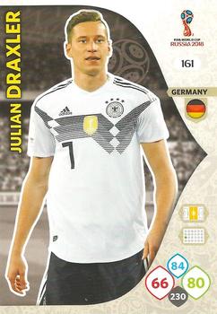Julian Draxler Germany Panini 2018 World Cup #161