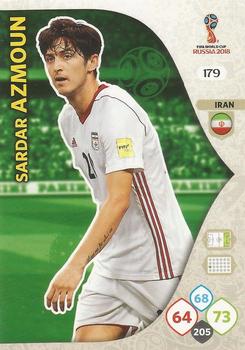 Sardar Azmoun Iran Panini 2018 World Cup #179