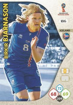 Birkir Bjarnason Iceland Panini 2018 World Cup #186