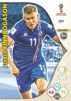 Alfred Finnbogason Iceland Panini 2018 World Cup #189