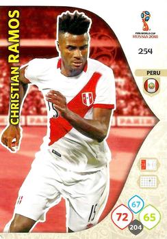 Christian Ramos Peru Panini 2018 World Cup #254