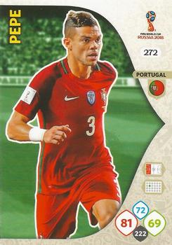 Pepe Portugal Panini 2018 World Cup #272