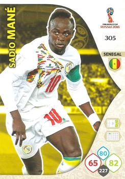 Sadio Mane Senegal Panini 2018 World Cup #305