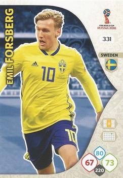 Emil Forsberg Sweden Panini 2018 World Cup #331