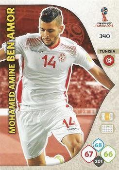 Mohamed Amine Ben Amor Tunisia Panini 2018 World Cup #340
