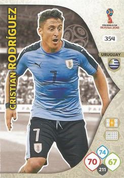 Cristian Rodriguez Uruguay Panini 2018 World Cup #354