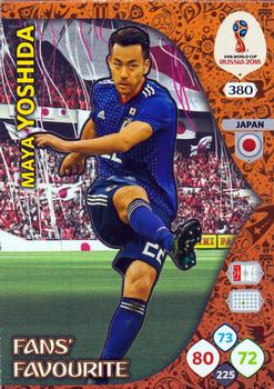 Maya Yoshida Japan Panini 2018 World Cup Fans' Favourite #380