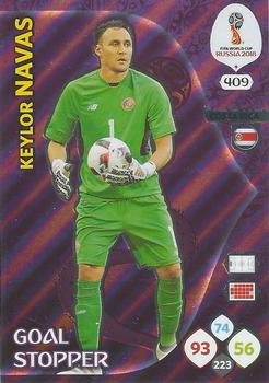 Keylor Navas Costa Rica Panini 2018 World Cup Goal Stopper #409