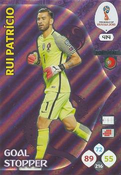 Rui Patricio Portugal Panini 2018 World Cup Goal Stopper #414