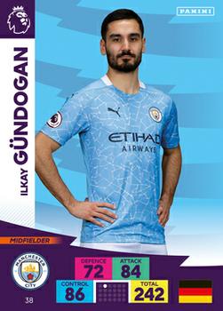Ilkay Gundogan Manchester City 2020/21 Panini Adrenalyn XL #38