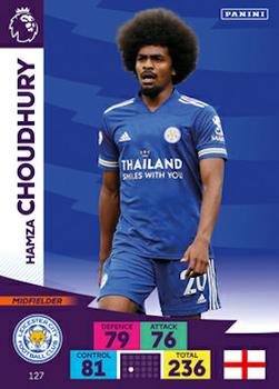 Hamza Choudhury Leicester City 2020/21 Panini Adrenalyn XL #127