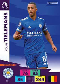 Youri Tielemans Leicester City 2020/21 Panini Adrenalyn XL #131
