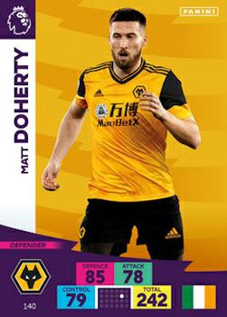 Matt Doherty Wolverhampton Wanderers 2020/21 Panini Adrenalyn XL #140