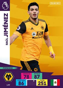 Raul Jimenez Wolverhampton Wanderers 2020/21 Panini Adrenalyn XL #149