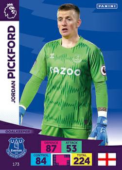 Jordan Pickford Everton 2020/21 Panini Adrenalyn XL #173