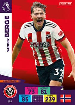 Sander Berge Sheffield United 2020/21 Panini Adrenalyn XL #198