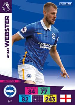 Adam Webster Brighton & Hove Albion 2020/21 Panini Adrenalyn XL #267