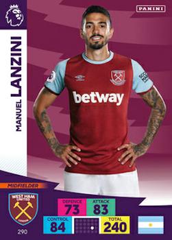 Manuel Lanzini West Ham United 2020/21 Panini Adrenalyn XL #290