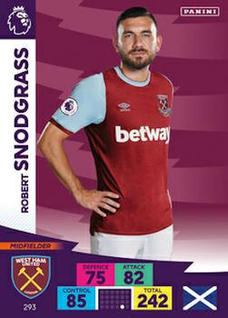 Robert Snodgrass West Ham United 2020/21 Panini Adrenalyn XL #293