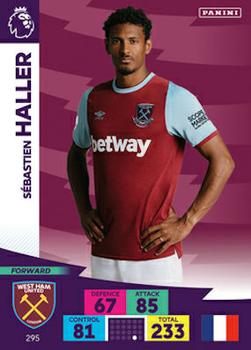Sebastien Haller West Ham United 2020/21 Panini Adrenalyn XL #295
