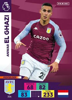 Anwar El Ghazi Aston Villa 2020/21 Panini Adrenalyn XL #306