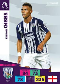 Kieran Gibbs West Bromwich Albion 2020/21 Panini Adrenalyn XL #337