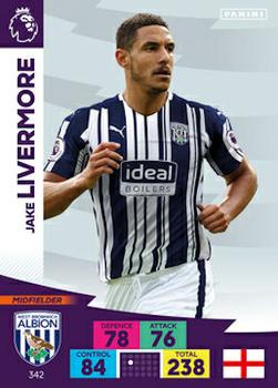 Jake Livermore West Bromwich Albion 2020/21 Panini Adrenalyn XL #342