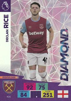 Declan Rice West Ham United 2020/21 Panini Adrenalyn XL Diamond #405
