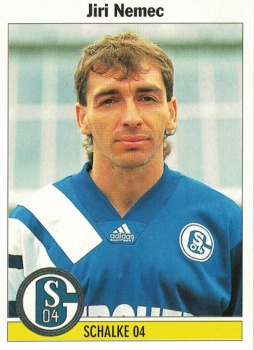 Jiří Němec Schalke 04 samolepka Bundesliga Fussball 1995 #233
