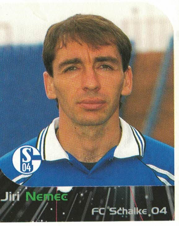 Jiří Němec Schalke 04 samolepka Bundesliga Fussball 2000 #264