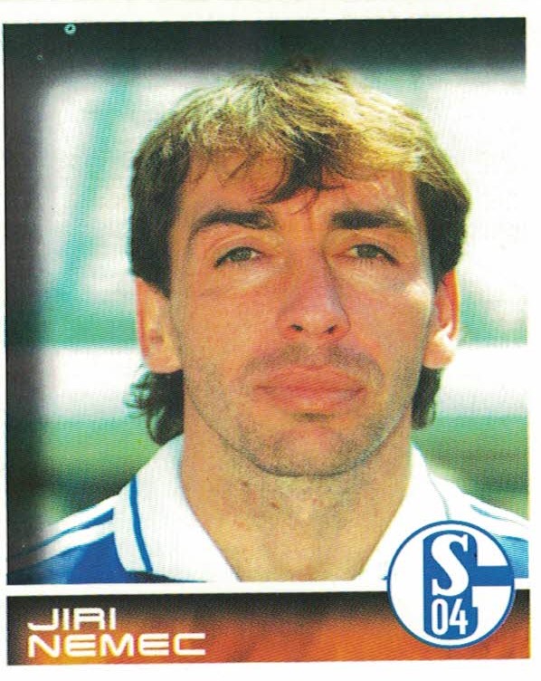 Jiří Němec Schalke 04 samolepka Bundesliga Fussball 2001 #207